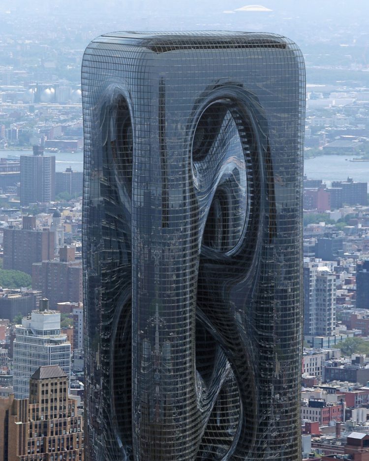 Tòa nhà hình chữ U lộn ngược tại New York